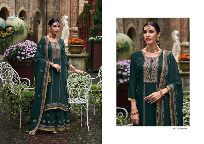 Eba Fhillauri Chinon Wedding Salwar Suits Collection
